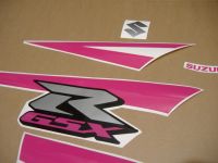 Suzuki GSX-R 600 2004-2005 - Pink - Custom-Dekorset