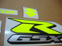 Suzuki GSX-R 600 Universal - Neon-Gelb - Custom-Dekorset