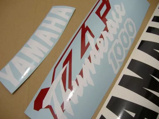 Yamaha YZF-1000R 1996 - Weiß/Rote Version - Dekorset