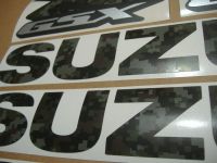 Suzuki GSX-R 600 Universal - Camouflage - Custom-Dekorset