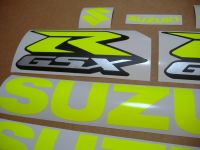 Suzuki GSX-R 750 Universal - Neon-Gelb - Custom-Dekorset