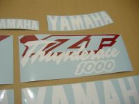 Yamaha YZF-1000R 1997 - Rot/Schwarze Version - Dekorset