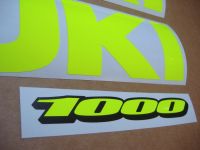 Suzuki GSX-R 1000 Universal - Neon-Gelb - Custom-Dekorset