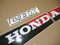 Honda CBX 750F 1985 - Silber Version - Dekorset