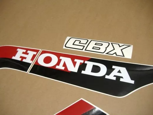 Honda CBX 750F 1985 - Silber Version - Dekorset