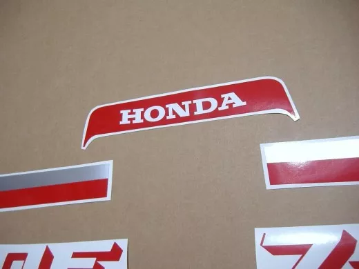 Honda CBX 750F 1986 - Schwarze Version - Dekorset