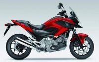 Honda NC700X 2015 - Rote Version - Dekorset