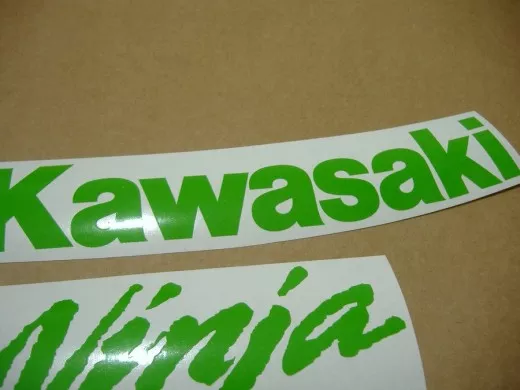 Kawasaki ZX-10R 2008 - Grün - Custom-Dekorset
