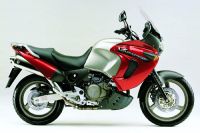 Honda XL 1000V Varadero 2000 - Rot/Silber Version - Dekorset