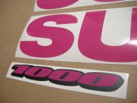 Suzuki GSX-R 1000 Universal - Pink - Custom-Dekorset