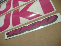 Suzuki GSX-R 1000 Universal - Pink - Custom-Dekorset