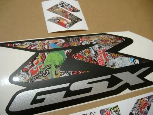 Suzuki GSX-R 1000 Universal - Graffiti - Custom-Dekorset