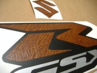 Suzuki GSX-R 1000 Universal - Leder - Custom-Dekorset