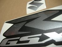 Suzuki GSX-R 1000 Universal - Graphitgrau - Custom-Dekorset