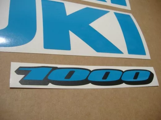 Suzuki GSX-R 1000 Universal - Hellblau - Custom-Dekorset