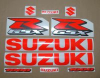 Suzuki GSX-R 1000 Universal - Neon-Red - Custom-Decalset