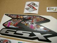 Suzuki GSX-R 750 Universal - Graffiti - Custom-Dekorset