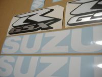 Suzuki GSX-R 750 Universal - White - Custom-Decalset