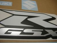 Suzuki GSX-R 750 Universal - White - Custom-Decalset