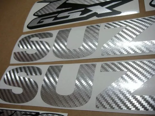 Suzuki GSX-R 750 Universal - Carbon Silber - Custom-Dekorset