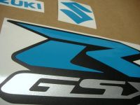 Suzuki GSX-R 750 Universal - Hellblau - Custom-Dekorset