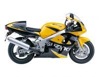 Suzuki GSX-R 600 2000 - Gelb/Schwarze Version - Dekorset