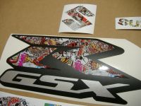Suzuki GSX-R 600 Universal - Graffiti - Custom-Dekorset