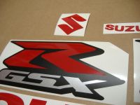 Suzuki GSX-R 600 Universal - Rot - Custom-Dekorset