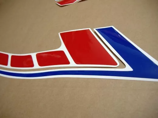 Yamaha XTZ 660 Tenere 1992 - Weiß/Rote Version - Dekorset