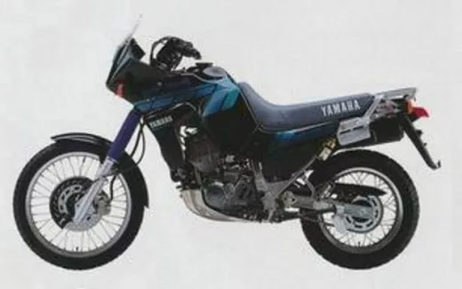 Yamaha XTZ 660 Tenere 1993 - Schwarz/Grün Version - Dekorset