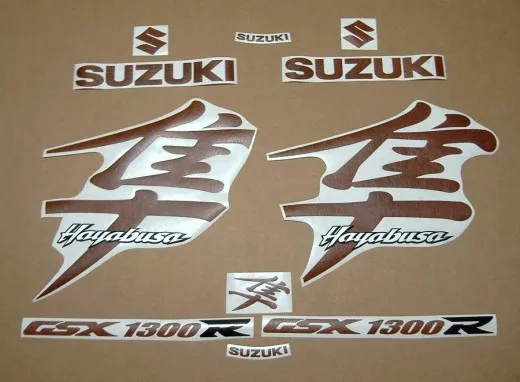 Suzuki Hayabusa 1999-2007 - Leder - Custom-Dekorset