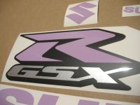 Suzuki GSX-R 600 Universal - Violett - Custom-Dekorset