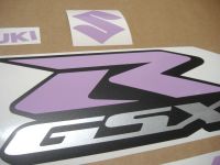 Suzuki GSX-R 600 Universal - Violett - Custom-Dekorset