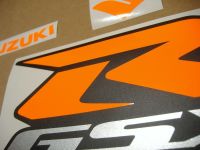 Suzuki GSX-R 750 Universal - Neon-Orange - Custom-Dekorset