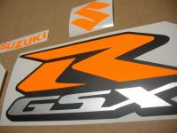 Suzuki GSX-R 750 Universal - Neon-Orange - Custom-Dekorset