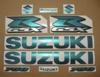 Suzuki GSX-R 750 Universal - FlipFlop - Custom-Decalset
