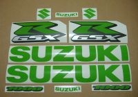 Suzuki GSX-R 1000 Universal - Lime-Green - Custom-Decalset