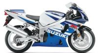 Suzuki GSX-R 600 2002 - Weiß/Blaue Version - Dekorset