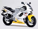 Yamaha YZF-600R 1996 - Silver/Yellow Version - Decalset
