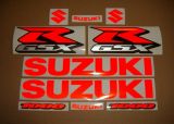 Suzuki GSX-R 1000 - Reflektierend Rot - Custom-Dekorset