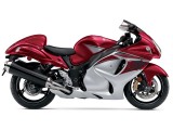 Suzuki Hayabusa 2016 - Rot/Silber Version - Dekorset