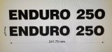 Yamaha DT250 1978 Aufkleber Seitenverkleidung