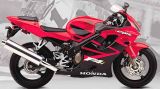 Honda CBR 600 F4i 2001 - Rote Version - Dekorset