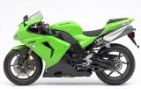 Kawasaki ZX-10R 2006 - Grüne Version - Dekorset
