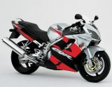 Honda CBR 600 F4 2003 - Silber/Rot/Schwarz Version - Dekorset