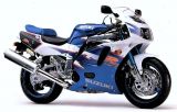 Suzuki GSX-R 750 1994 - White/Blue SP Version - Decalset