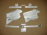 Suzuki Hayabusa 1999-2007 - Brushed-Silver - Custom-Decalset