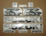 Suzuki GSX-R 750 Universal - Chrome Silber - Custom-Dekorset