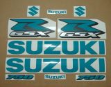Suzuki GSX-R 750 Universal - Opal-Green - Custom-Decalset