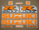 Suzuki GSX-R 750 Universal - Neon-Orange - Custom-Dekorset